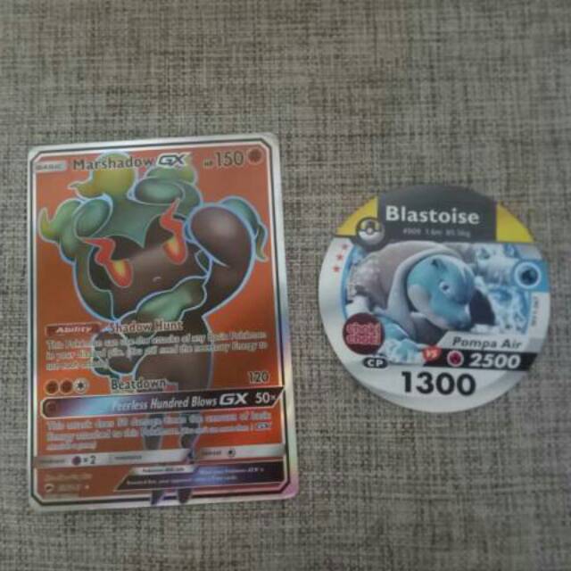 Kartu pokemon marshadow murah 50k aja free kartu pokemon blastoice choki2