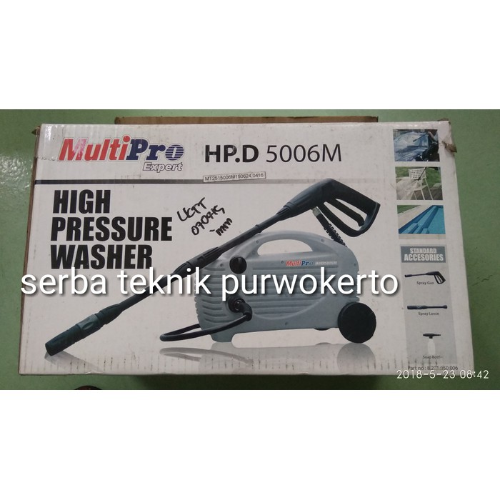 mesin steam Jet cleaner HPD 5006 Multipro