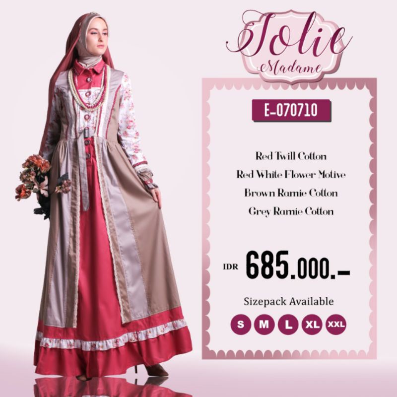 Esme jolie madame E-070710