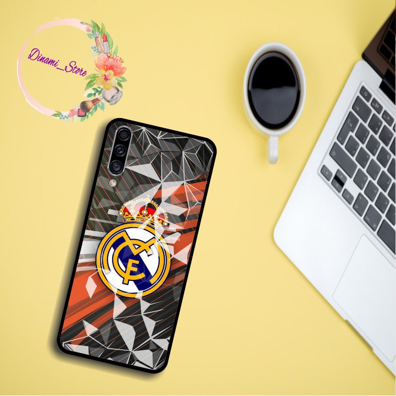 softcase diamond REAL MADRID Oppo A3s A1k A5 A9 2020 A7 F9 A5s A31 A52 a53 A92 A37 A57 A59 DST785