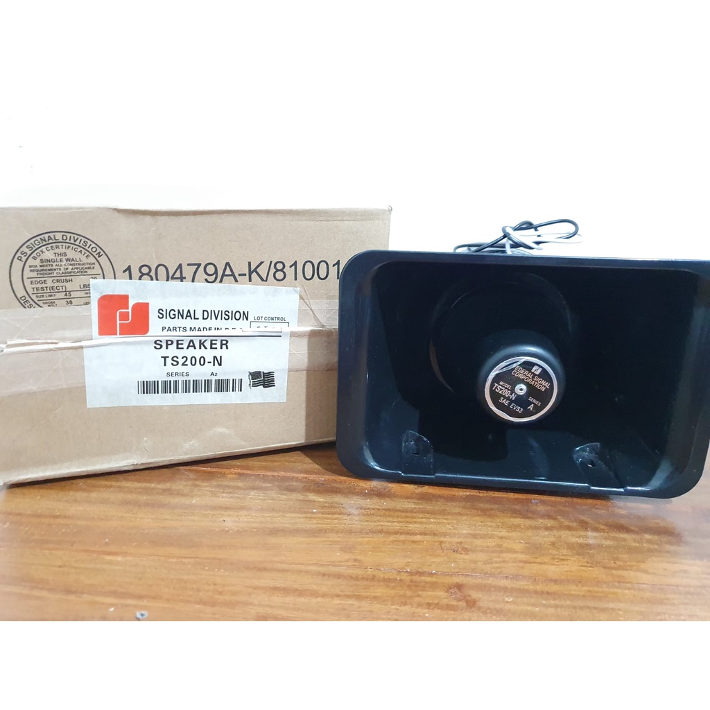 Toa Sirine Kotak  Klakson speaker Toa Polisi 100 watt  SERINE Horn 200 100 w wat Federal signal spull 52 mm untuk SENKEN LANDUN WHELEN Patwal murni untuk Ambulance Paspamres Rescue