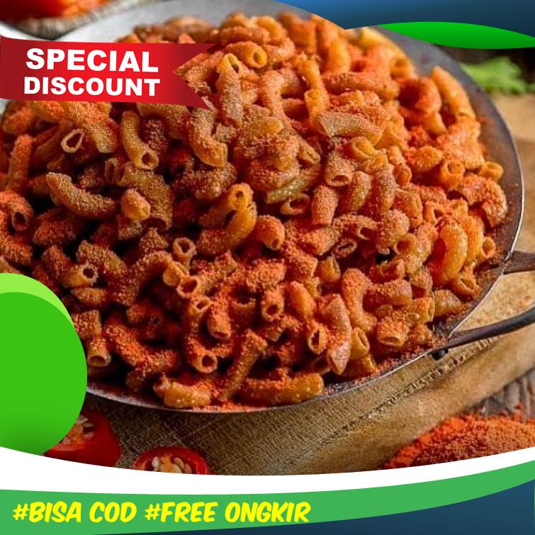 

Makaroni Ikan Tongkol Pedas Daun Jeruk Termurah