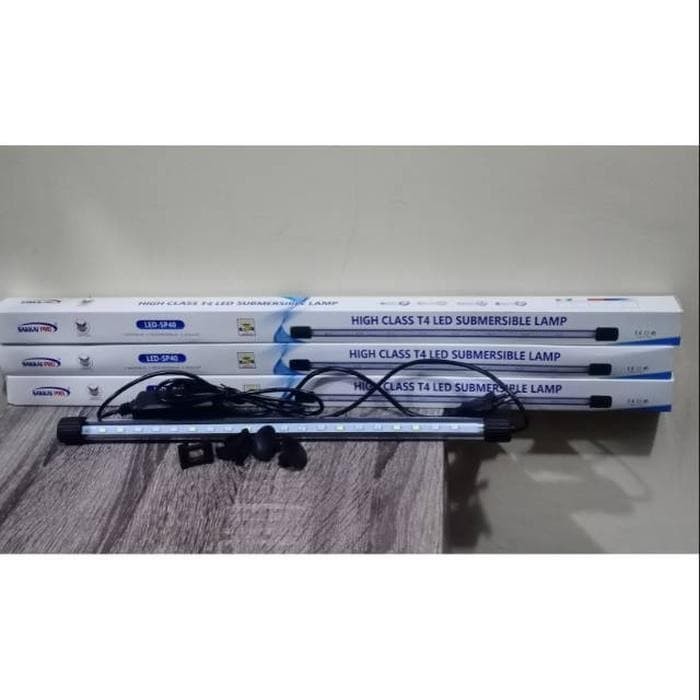 Lampu Celup 3 Warna 40cm Sakkai Pro SP 40 cm LED T4 Aquarium Akuarium