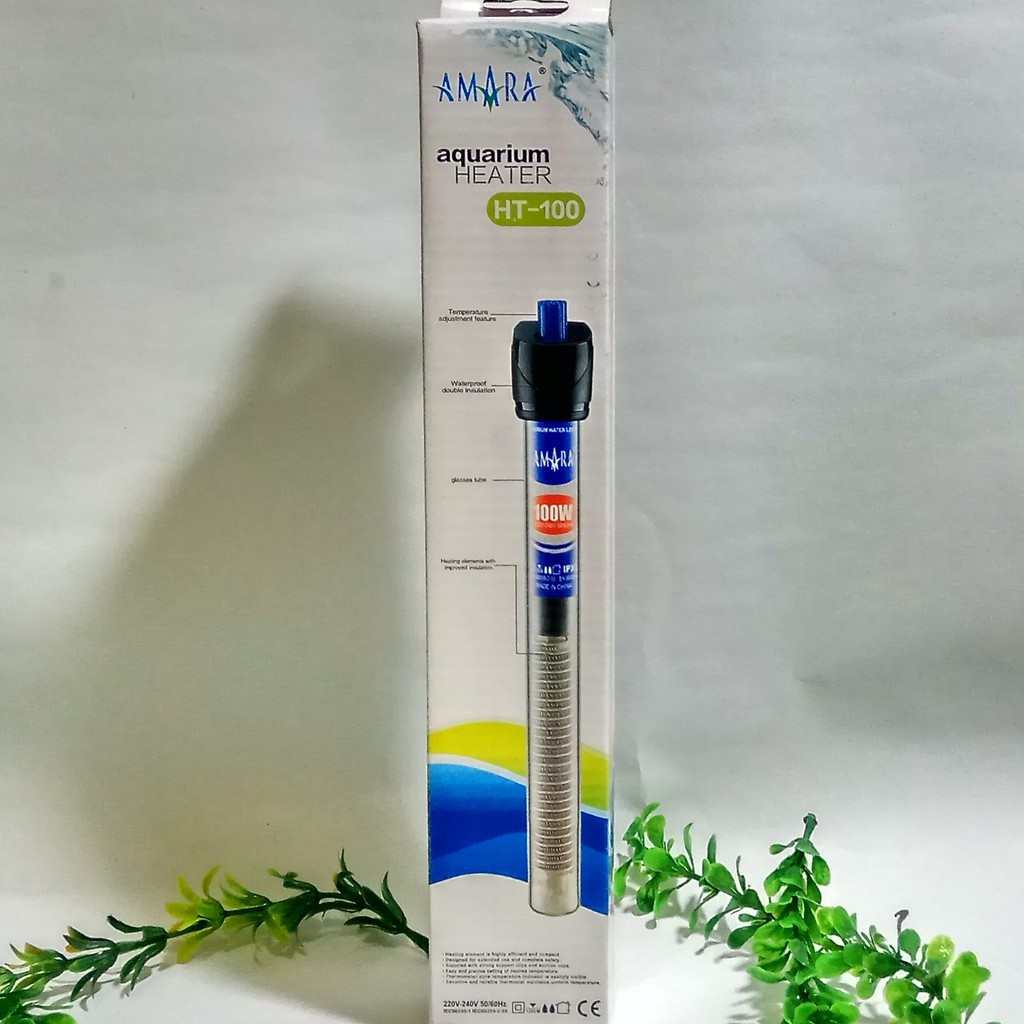 HEATER AQUARIUM PEMANAS AIR AQUARIUM HEATER AMARA 100watt