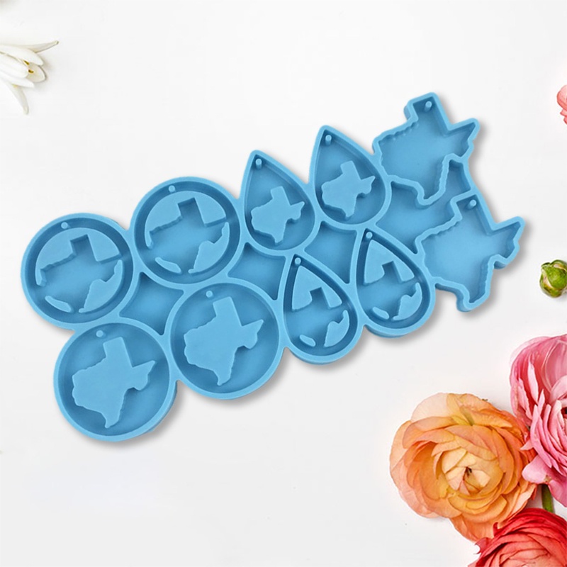 SIY  Earrings Epoxy Resin Mold Ear Studs Dangle Casting Silicone Mould DIY Crafts Jewelry Pendants Casting Tool