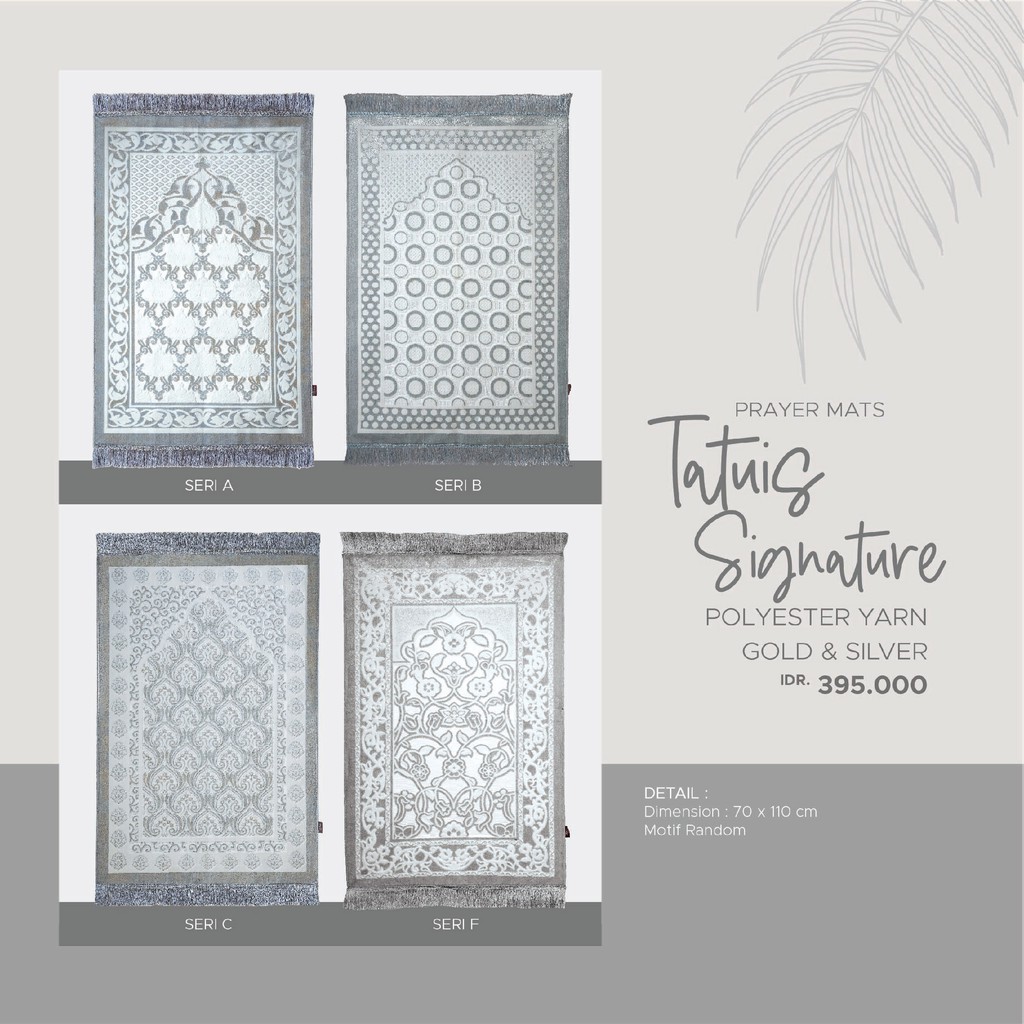 Tatuis Sajadah Signature Silver