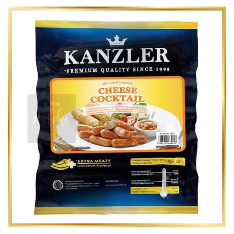 Kanzler Cheese Cocktail / Sosis Ayam Rasa Keju 500g