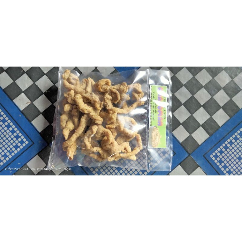 

Keripik usus ayam KHAROMAH 60gram