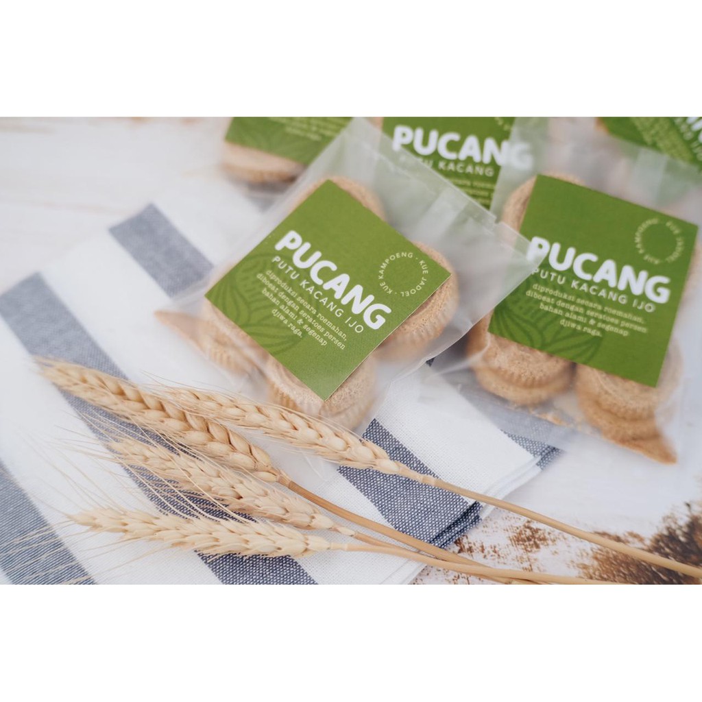 kue tradisional / Biskuit Putu Kacang Ijo Pucang