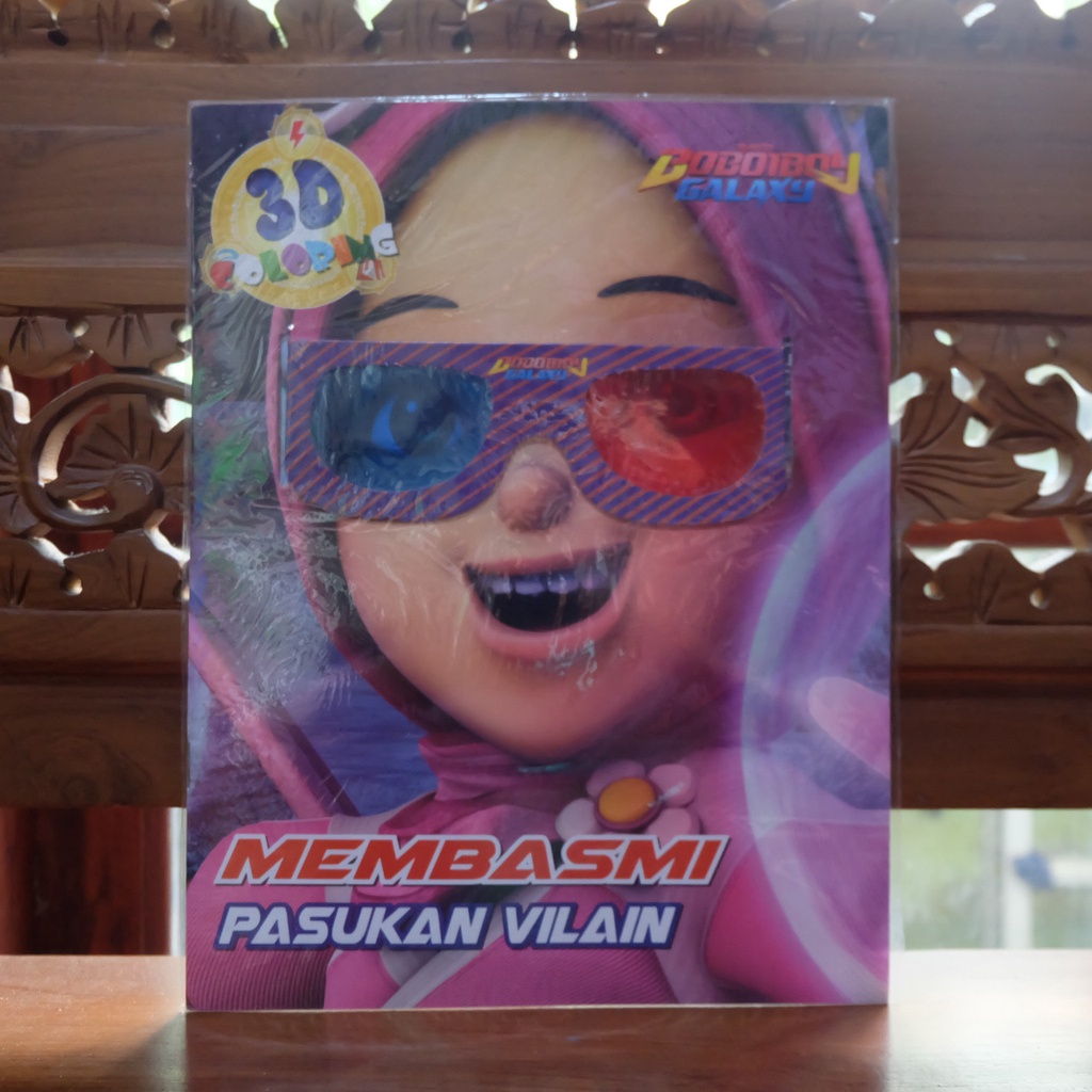 

BOBOIBOY GALAXY 3D COLORING - Buku Aktivitas Anak Mewarnai Membasmi Pasukan Vilain