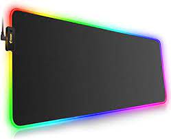 Mouse Pad Gaming RGB Mousepad Glowing LED High Precision