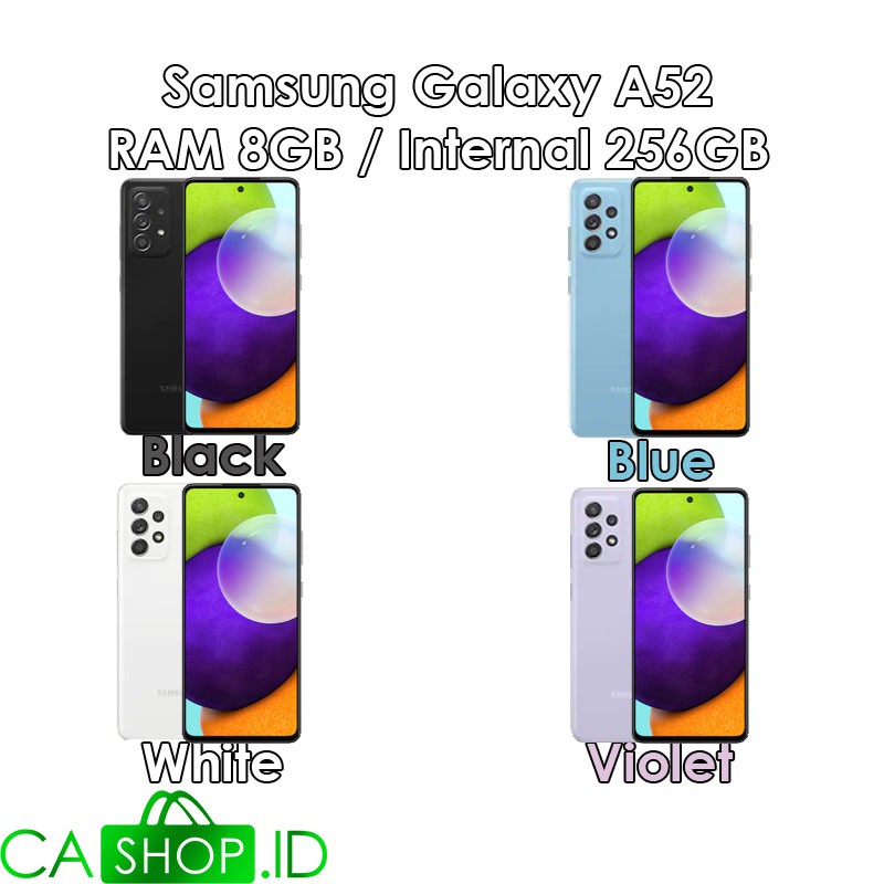 Samsung Galaxy A52 - 8GB 256GB (8/256) - Baru Original Garansi Resmi SEIN