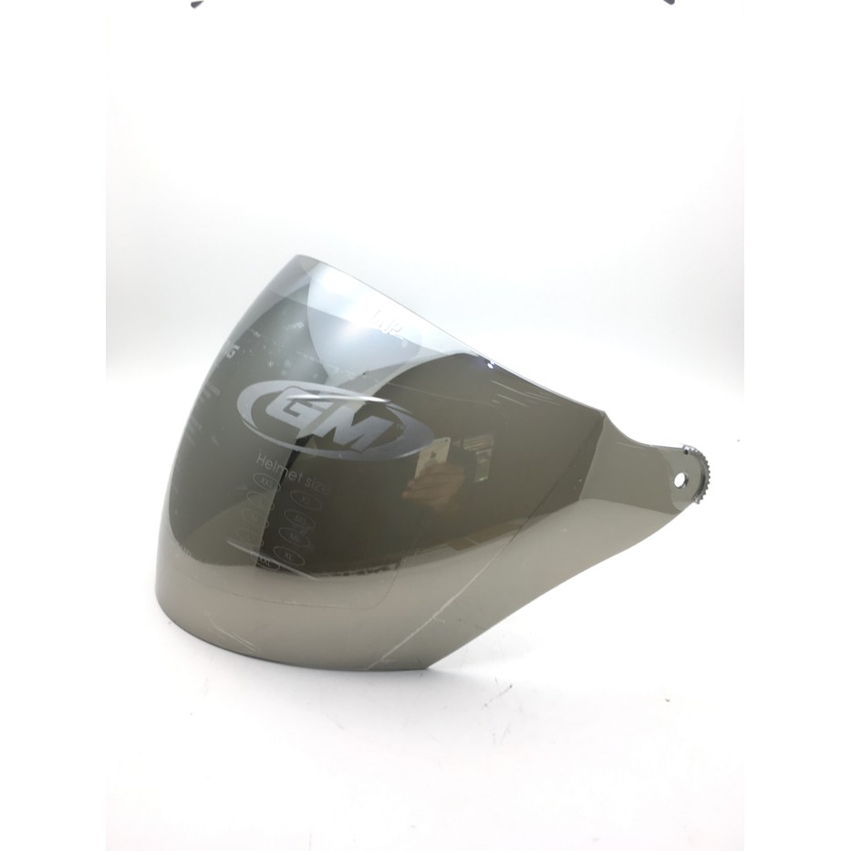 Kaca Helm Original GM Evolution GM Fighter Silver