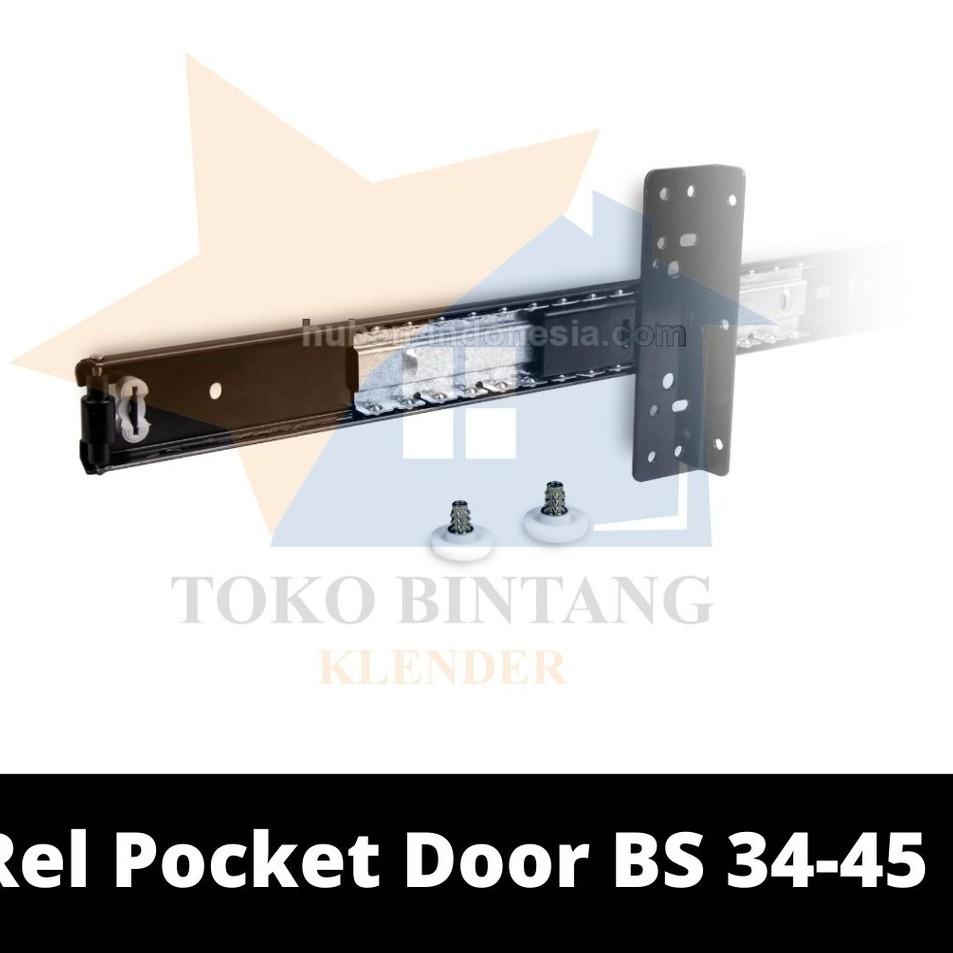 Best Update Rel Pocket Door Salib Huben BS 34-45cm