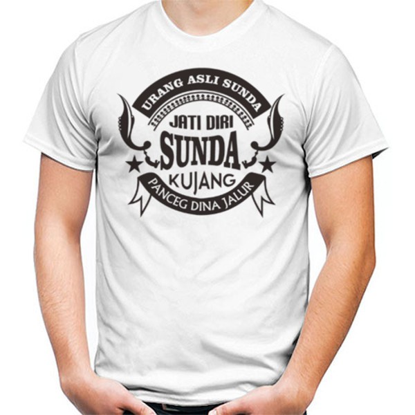 GALETHA baju kaos distro katun combad 30s pria wanita Terbaru Kaos Urang Asli Sunda / Sweater / Jake