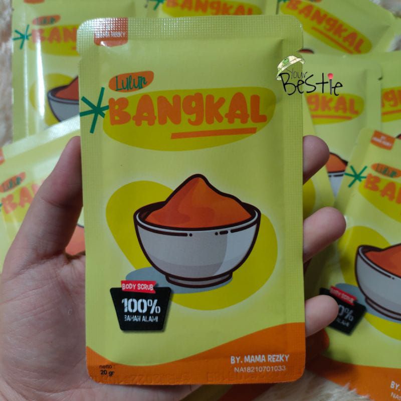 LULUR KAYU BANGKAL CEPET PUTIH ORIGINAL