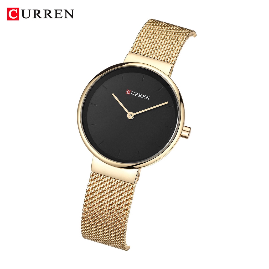 CURREN 9016 Jam Tangan Wanita Analog Rantai Pasir WK-SBY