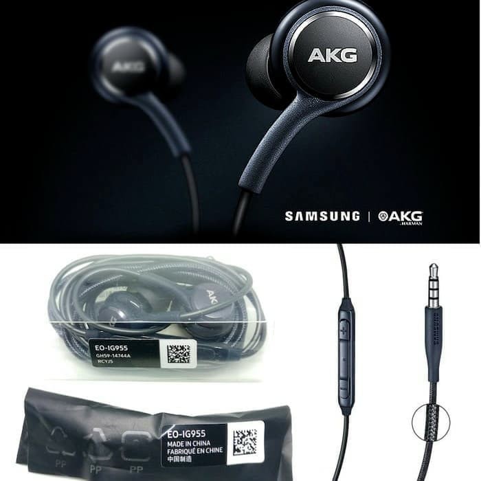 Earphone Headset Handsfree Samsung S8 S8 Plus S9 S9 Plus AKG