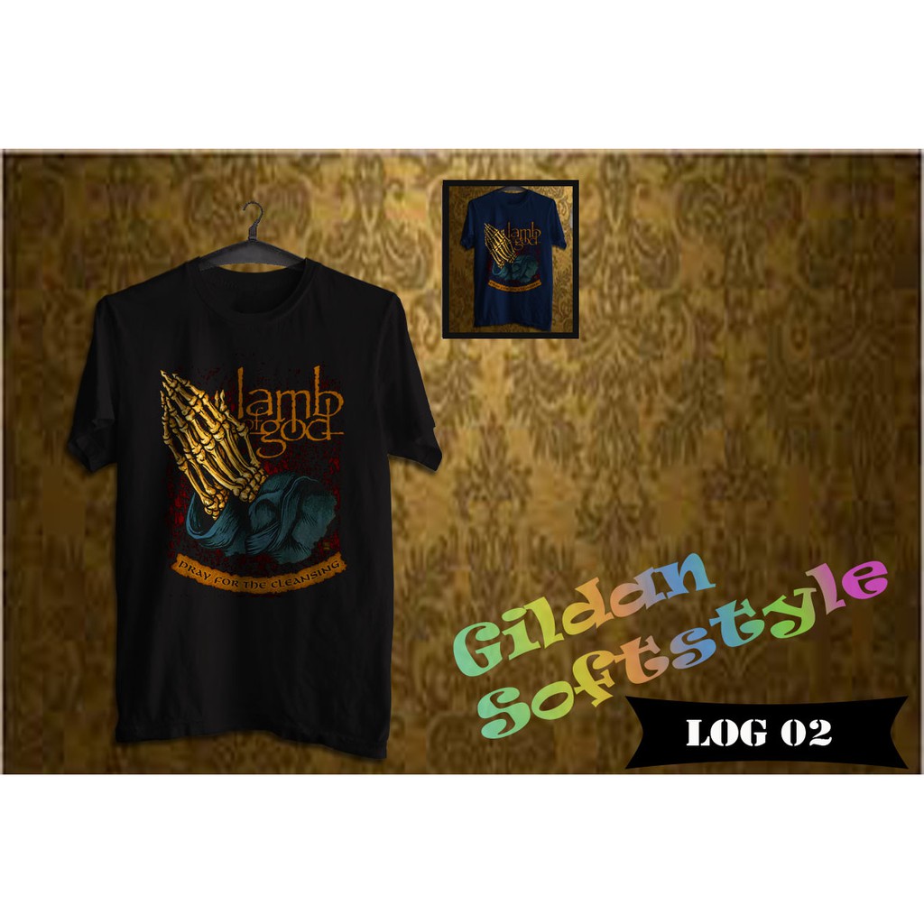 kaos lamb of god original gildan log02