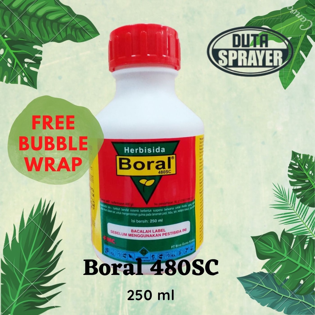 Herbisida Boral 480 SC 250 ml Sulfentrazone 480SC 250ml Basmi Gulma Daun Lebar Sempit Teki