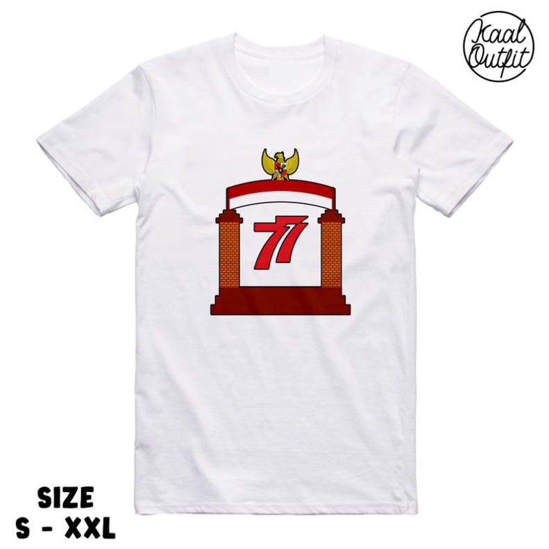 Kaos Dewasa Dirgahayu Indonesia 77