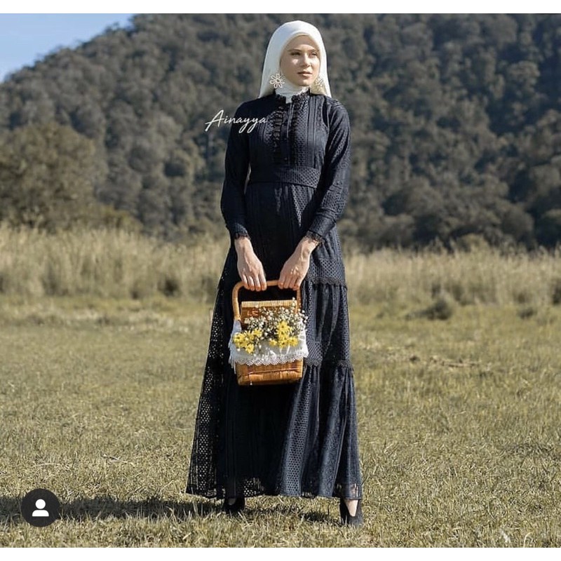 olivia dress by ainayya preloved ainayya.id