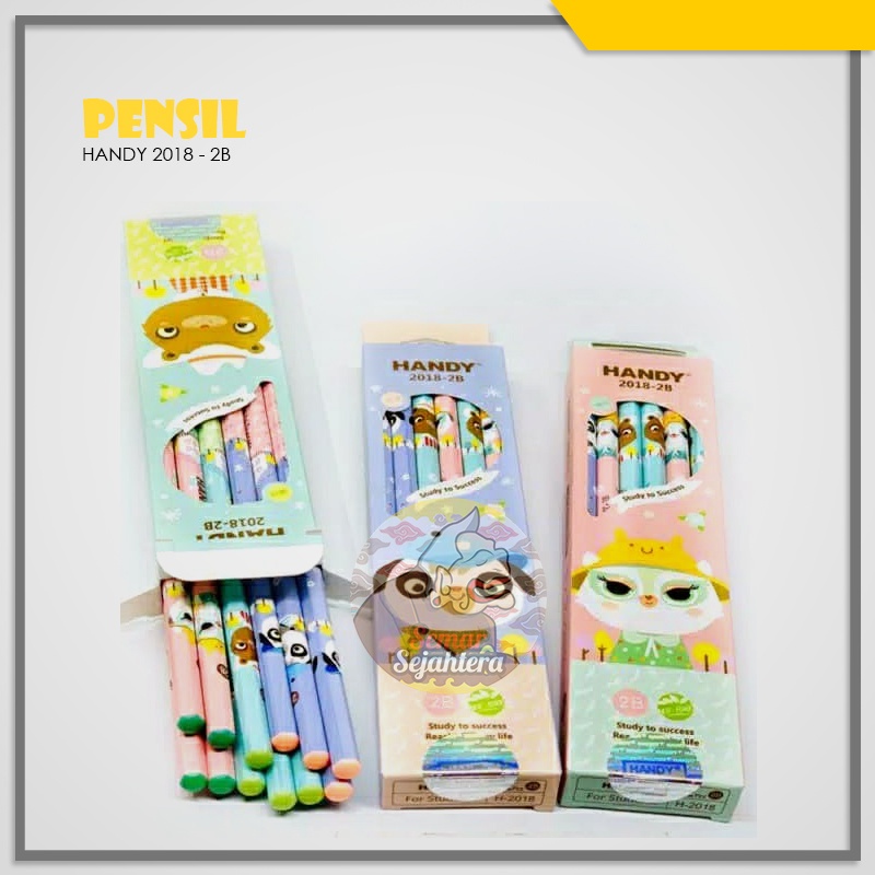 

[PAK] PENSIL / PENCIL 2B HANDY 2018 (12 PCS)*