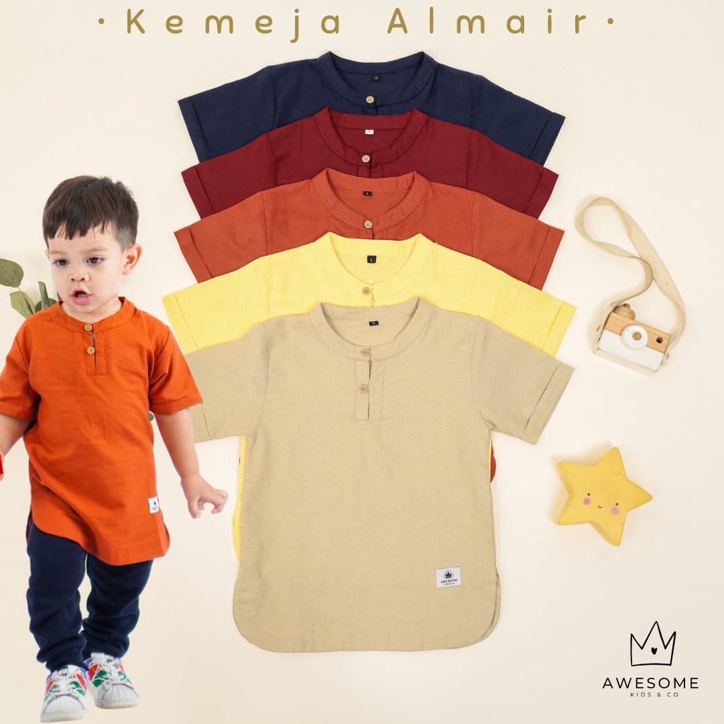 NEW Kemeja Koko Kemko Almair by awesome kids | DUO KRUCILS