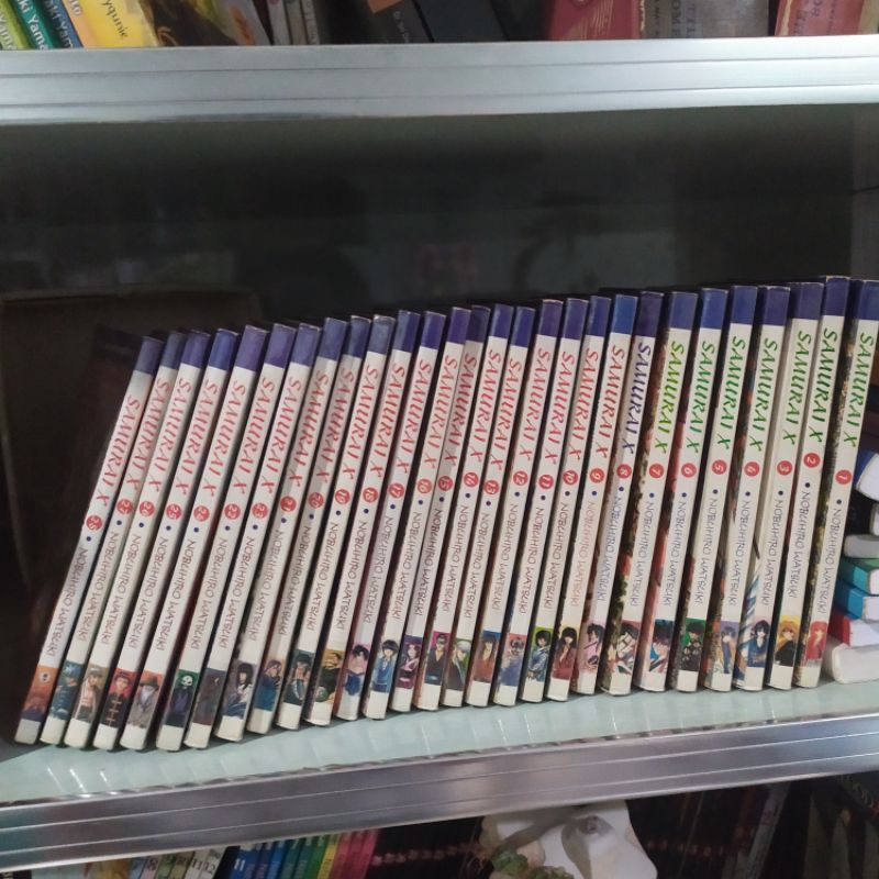 Preloved Samurai X Rurouni Kenshin 1-28 lengkap komik second bekas