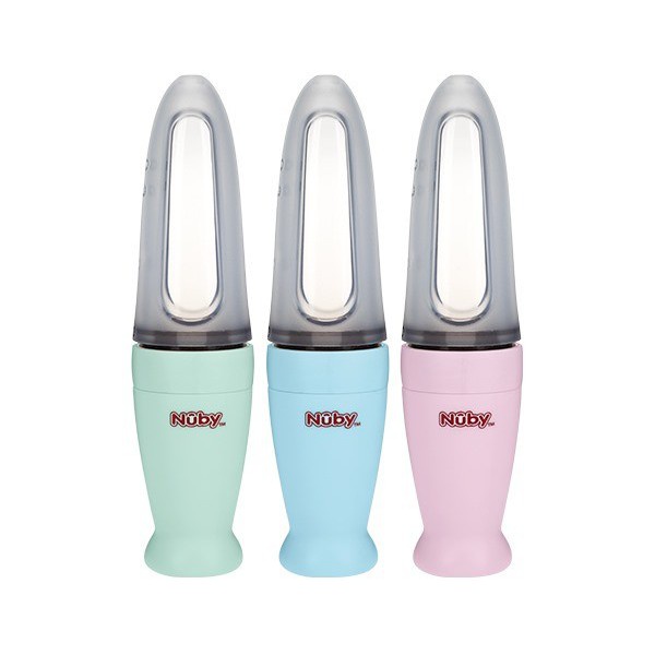 Nuby - All Silicone Squeeze Feeder 4m+