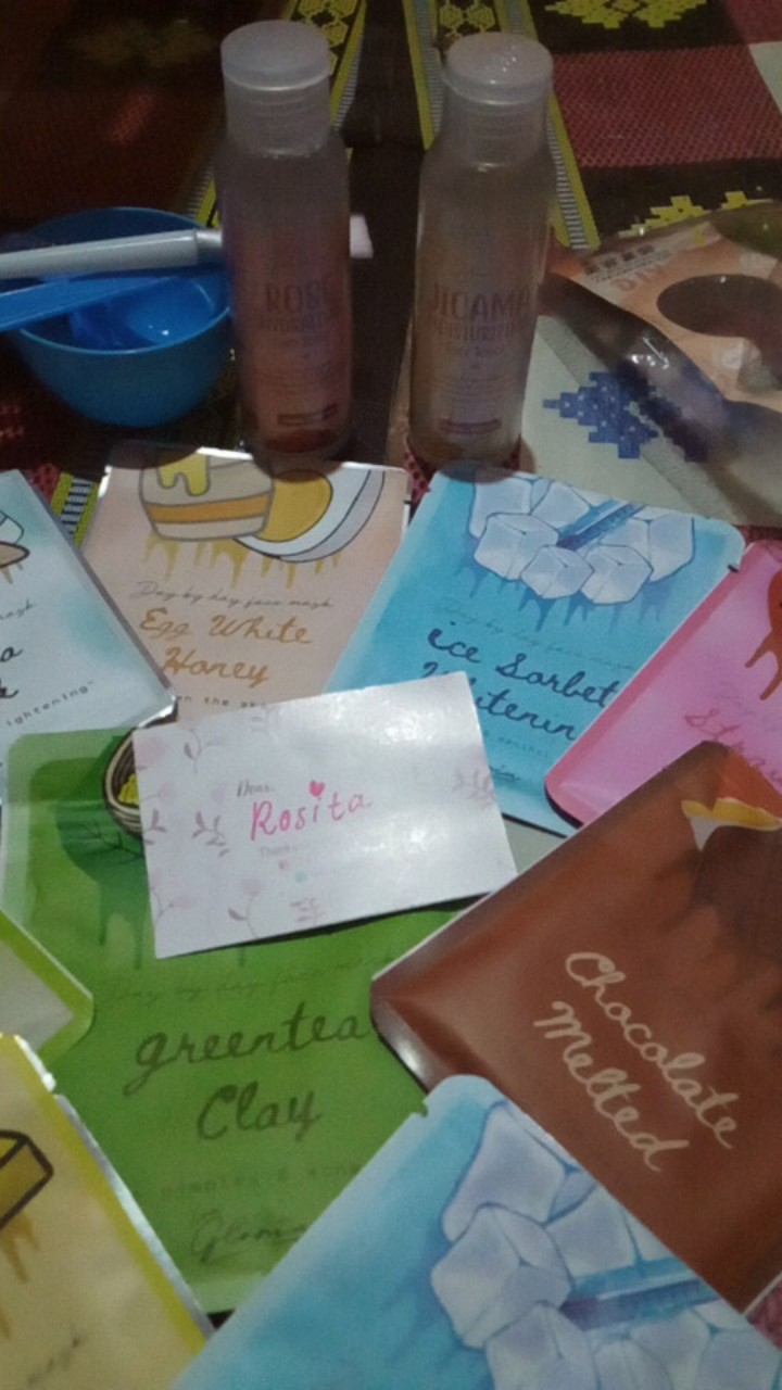 Mangkuk Masker Set Isi 4pcs (mangkuk + Kuas + Pengaduk + Sendok Takar)