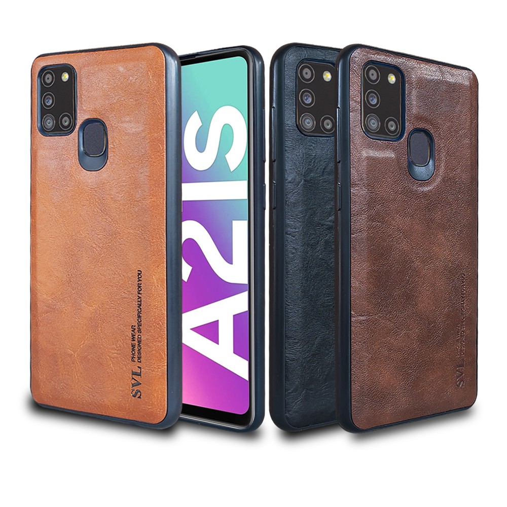 Samsung A21S Case SVL Leather Casing Slim Softcase Kulit