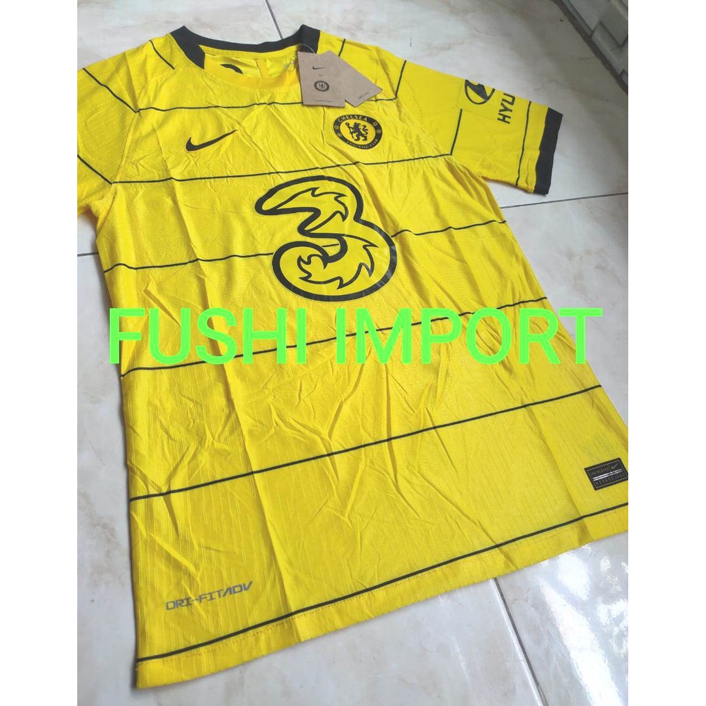 PLAYER ISSUE DRIFIT ADV - JERSEY BOLA CHELSEAA AWAY 2021-2022 VAPORKNIT HQ IMPOR