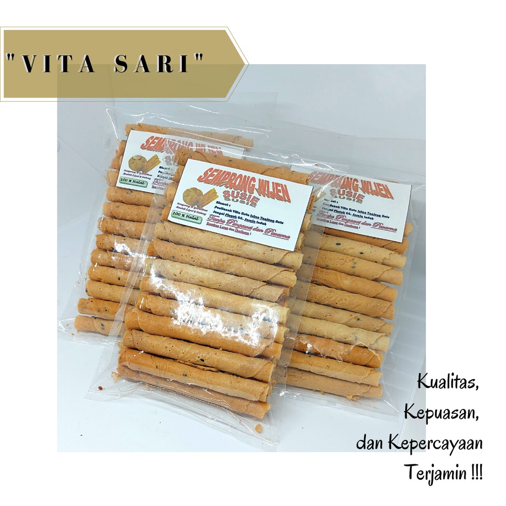 

KUE / SNACK / SNEK SEMPRONG WIJEN HITAM