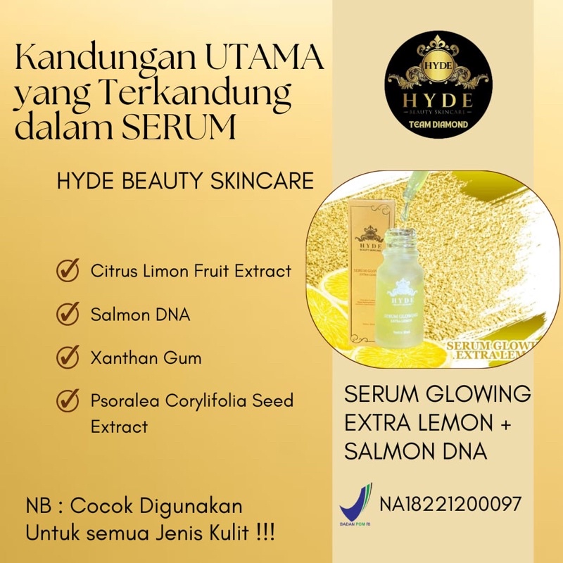 Hyde Beauty Skincare Paket Glowing isi 5