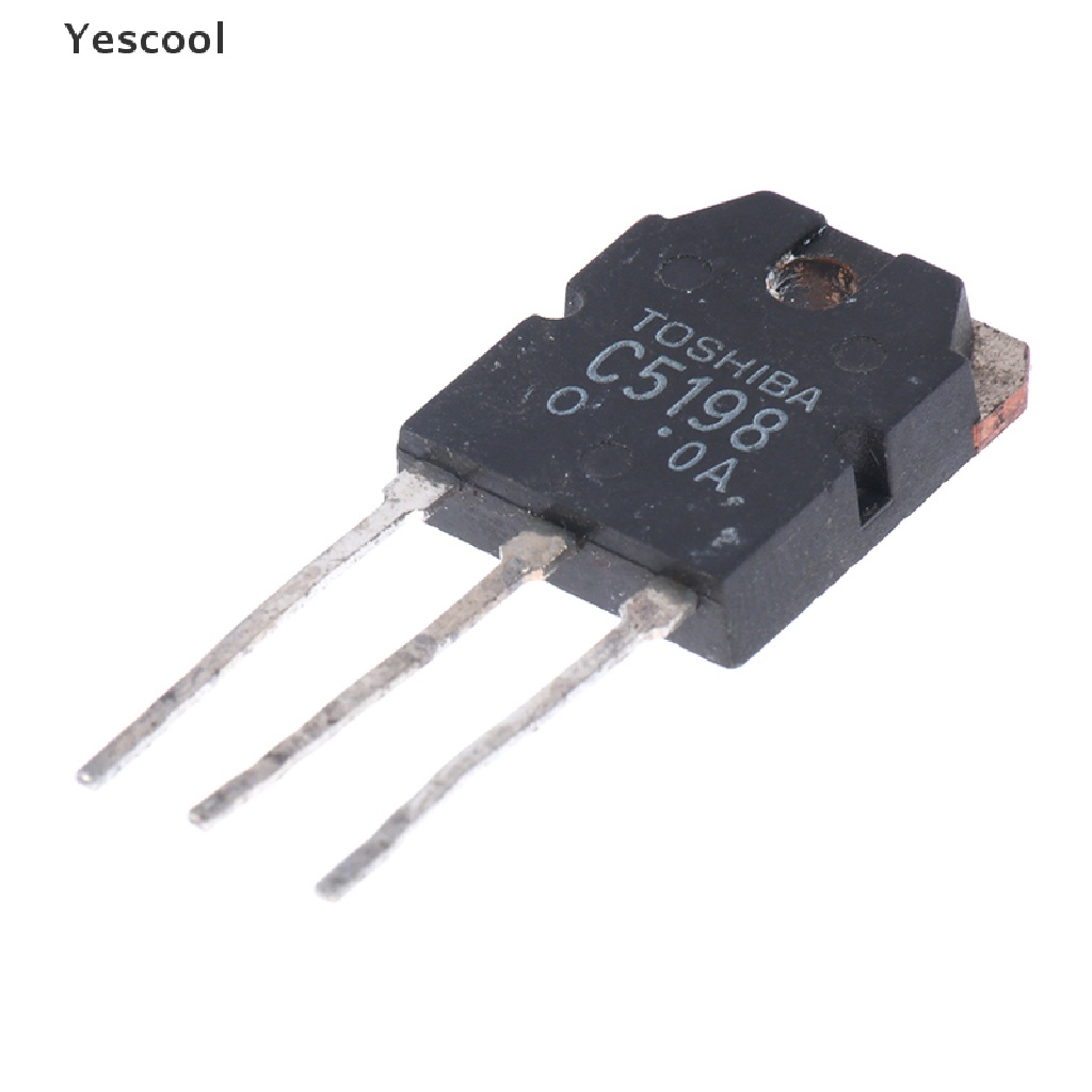 Yescool 10PCS 5 Pasang Transistor 2SC5198 2SA1941 TO3P TO-3P