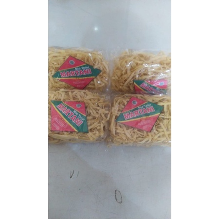 

mie jawa gepeng Mie telor Martani (dapat 4 pack) porsi banyak