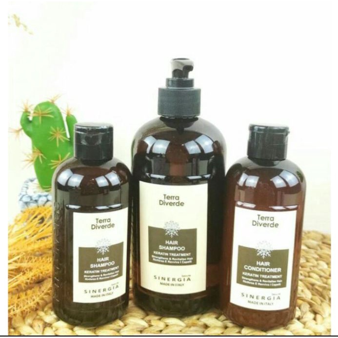 ☘️Yuri Kosmetik☘️ Terra Diverde Keratin Shampo Treatment 500ml