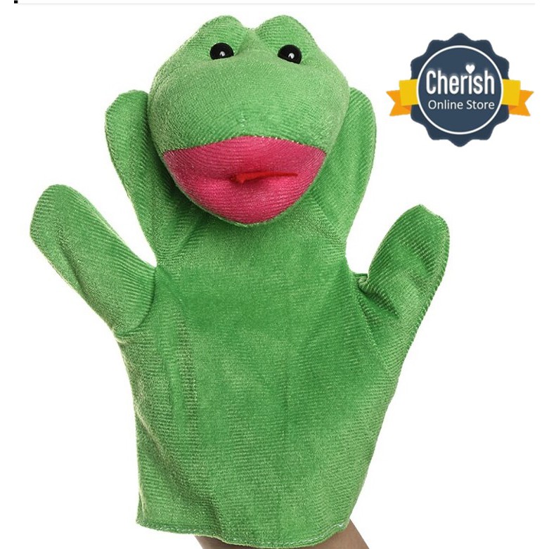 BONEKA DONGENG TANGAN EDUKASI - seri 12 Binatang - Hand Puppet - 12 Seri