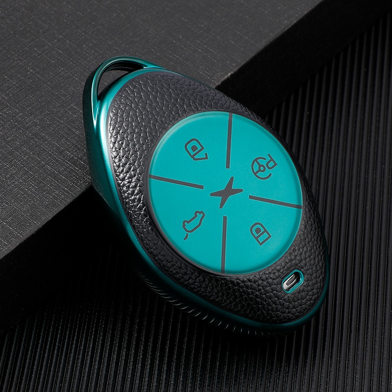 Case Pelindung Remote Kunci Mobil Bahan Kulit TPU Untuk Xpeng G3 460 P7 520 New Xiaopeng G3