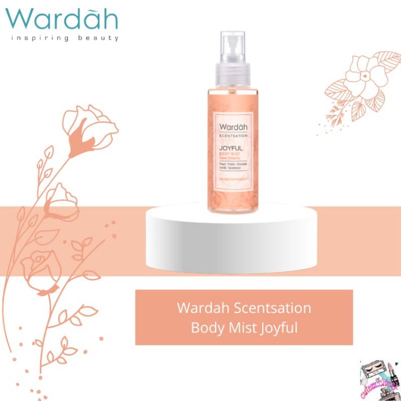 ☃Cutezz_ching1☃Wardah Scentsation Body Mist 100ml