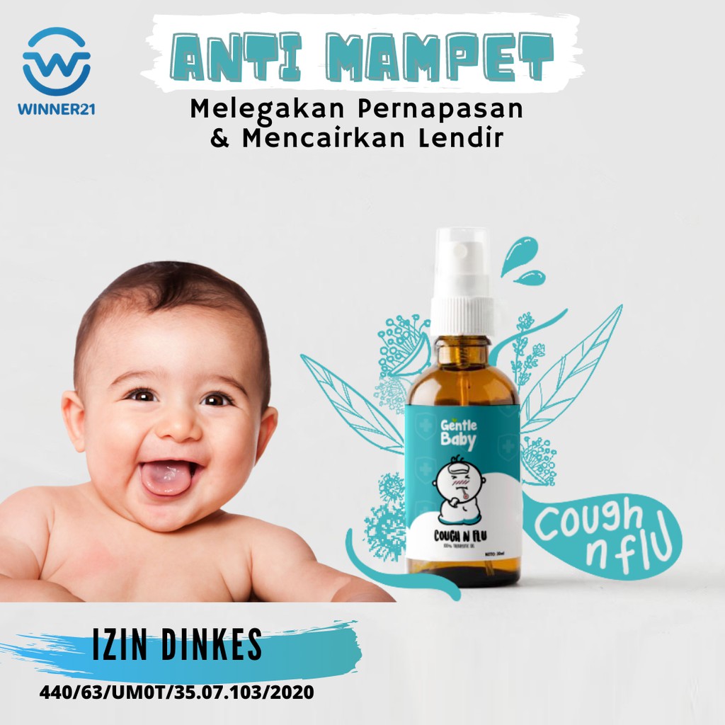 OBAT BATUK PILEK FLU BAYI AMPUH MINYAK TELON BAYI GENTLE BABY BABY OIL