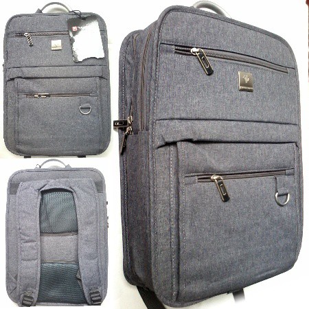 *Kualitas Terbaik*         TRACKER MODESTY 7887 - Tas Kantor / Ransel Laptop Pria / Wanita
