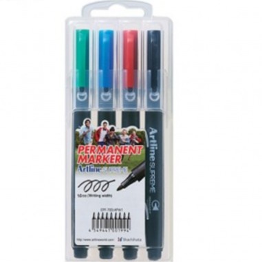 

Cantik Spidol Artline Supreme Permanent Marker Epf-700/4Pw1Set 4 Warna Terlaris