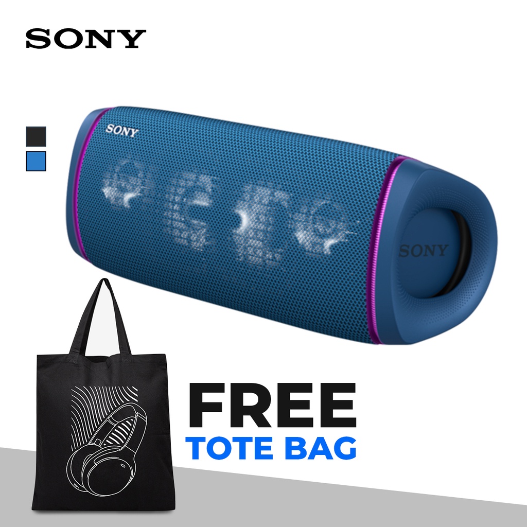 Speaker Sony SRS-XB43 Speaker Bluetooth Extra Super Bass Battery Up to 24h - Blue Portable Wireless-1
