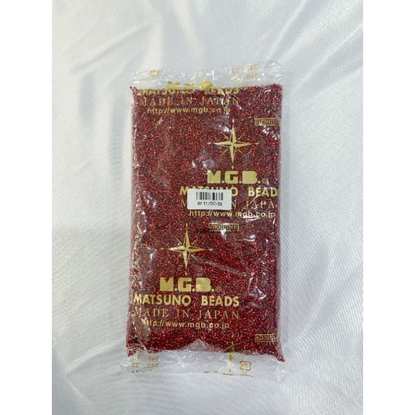 Payet /Patahan /Mote Jepang MGB Matsuno Merah-Merah Hati 37-38 50 Gram