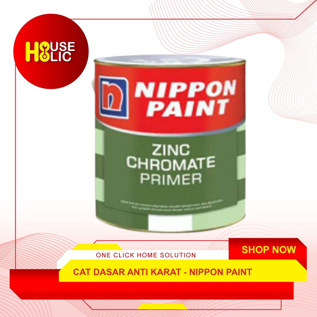 Zinc Chromate Primer 1Kg Protective Coatings / Cat Dasar Anti Karat Nippon