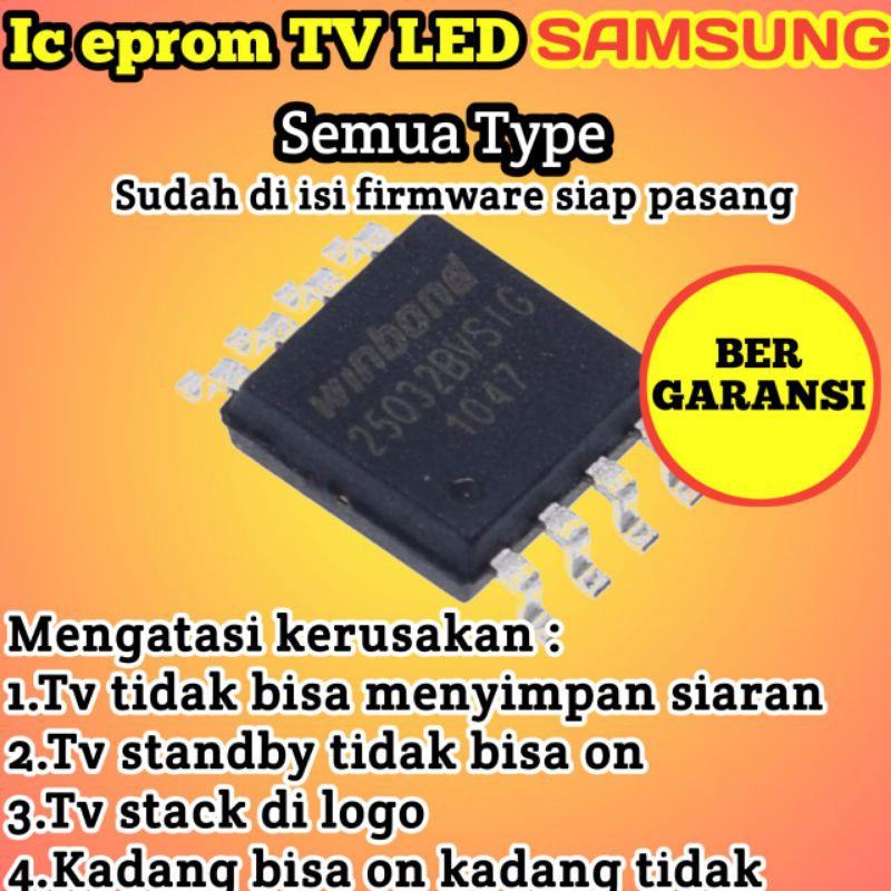 ic Eprom tv LED SAMSUNG siap pakai