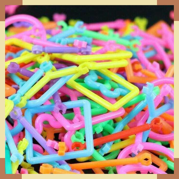 A21041 Mainan Edukasi Lego Stick 420pcs Smart Bar