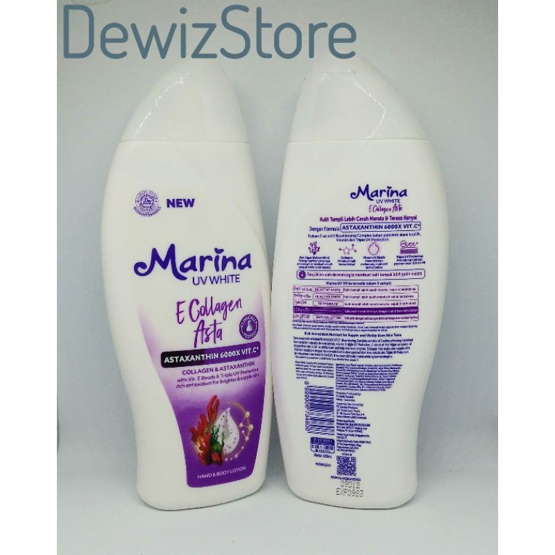 MARINA UV WHITE LOTION - 185ml